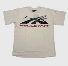 Hellstar Gel Sport Logo T-shirt ‘White/Red’ Size Large