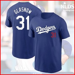 HOT 2025 Tyler Glasnow #31 Los Angeles Dodgers Player Name & Number For Fan