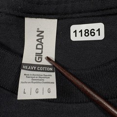 Zach Bryan Local Crew Tour Gildan T-Shirt Mens Large Black Cotton Crew Neck