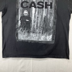 Vintage Johnny Cash Unchained Album 1996 Promo T-Shirt Large Winterland Tag 1996