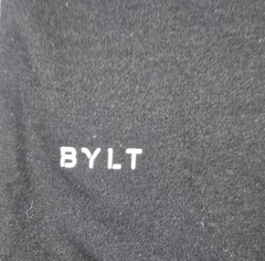 Mens BYLT Drop Cut Basics Short Sleeve T Shirt Black Large