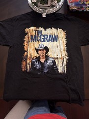 2012 Tim McGraw Brothers of the Sun Tour T-Shirt Men’s XL Black Graphic Tee