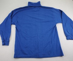 Starter Dallas Cowboys Turtleneck Shirt Mens L Blue Long Sleeve Cotton NFL