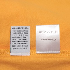 Kired NWT Short Sleeve T-Shirt Size 50 (US M) in Solid Yellow 100% Cotton