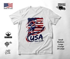 USA – NEW United States World Cup 2026 Football Soccer Fans T-Shirt Tee Shirt