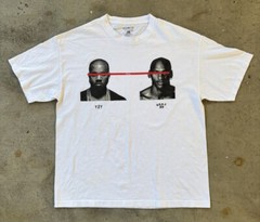 Kanye West YZY Vs Michael Jordan GOAT 23 G.O.A.T. Hip hop Basketball T Shirt XL