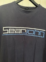 Men’s Sean John Embroidered Blue Y2K Shirt Size 2XL Tall