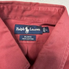 Polo Ralph Lauren Blake Red Button Up Shirt Vintage Short Sleeve Large