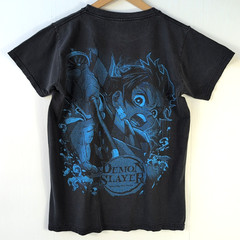 Vintage Demon Slayer Anime Japanese Manga Men’s Shirt M Black Tanjiro Graphic
