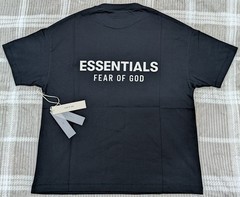 Fear of God Essentials Tee Jet Black Men’s M Loose Oversized T-Shirt NWT SS25