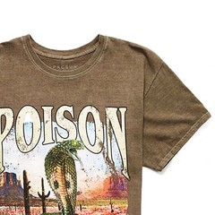 Pacsun Poison Watch Your Step Vintage Men’s T-Shirt Size Large – NWT