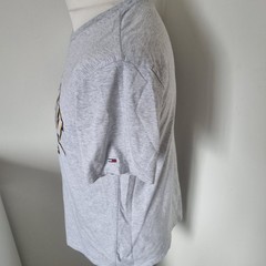 Tommy Hilfiger Jeans T-Shirt Large Graphic Print Grey