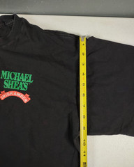 Vintage Michael Shea’s Irish Amber Pub Style Lager Black Single Stitch Shirt XL