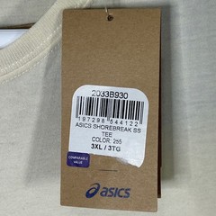 ASICS Shorebreak SS Tee 3XL Mens T-Shirt Graphic Print Athleisure Top New