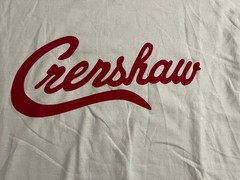 the marathon clothing Crenshaw T Shirt White 4xl New Without Tags