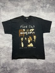 Vintage 1996 Bon Jovi These Days Rare Tour T-Shirt Single Stitch Black Size XL