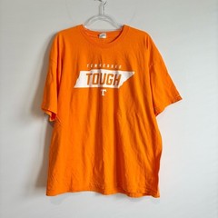 Tennessee Tough TN Vols Volunteers Football Men’s Retro T Shirt Orange Size 2XL