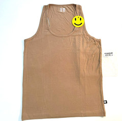 Andrew Christian Size Large Athletic Slim Cut Modal Tank Top – Sand Tan