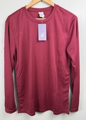 Performance Long Sleeve T Shirt Micro Mesh Fabric Style #MS90 NWT Lot Of 5 Small