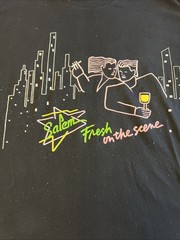 SALEM CIGARETTES Fresh On The Scene Vintage 90s Tshirt L Large *see description