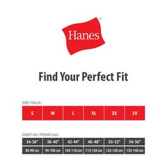 Hanes Big Men’s 3 Pack Crew T-Shirts White Size 3XL NEW Tagless