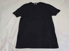 NEW Buck Mason Black Slub Modern Classic Essential Short Sleeve Tshirt Large