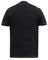 D555 Men’s Guitar Print Fashion Short Sleeve T-shirt with Round Neck