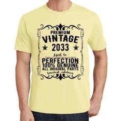 Men’s Graphic T-Shirt All Original Parts Aged to Perfection 2033 Eco-Friendly