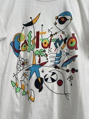 Vintage 1980s-1990s California USA Souvenir Tourist T-shirt 100% Cotton Sz Med