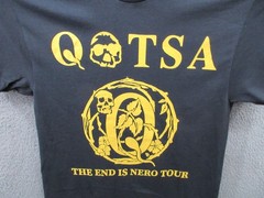 NWOT Queens of the Stone Age QOTSA End is Nero Tour Shirt Men Medium