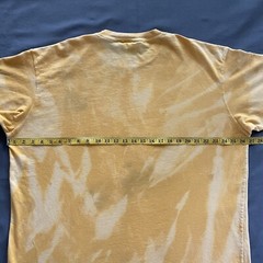 VTG 2000s Aeropostale Blank T Shirt Mens XL Yellow Acid Wash Short Sleeve Y2k