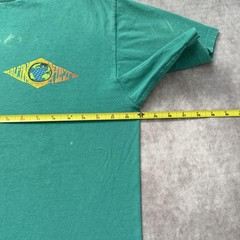 Vintage 90s Gotcha Shirt Mens XL Green Clean Planet Graphic Surf Skate