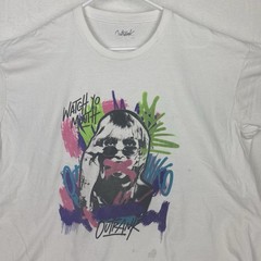 Outrank Watch Yo Mouth Graphic Shirt Adult 3XL White Crewneck Short Sleeve
