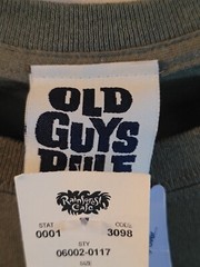 NWT Old Guys Rule T-Shirt Mens Medium “The Better I Was” Funny Dad Graphic Tee