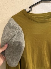 North Face Long Sleeve Tee Mens Large In Utility Brown