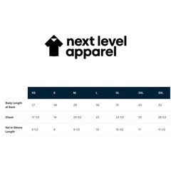 Next Level 6200 Unisex Poly/Cotton Crew Tee Top T-Shirt