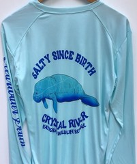 Long Sleeve Fishing Shirt,Microfiber,UPF Sun Protection,M L..….A25.A.