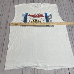 Vintage Stedman WDIZ Rock 100 FM Radio T Shirt Single Stitch Mens Medium Tee