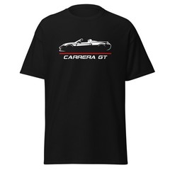 Carrera GT Carbon Fiber Analog Supercar Legend Graphic Tee T-Shirt Gift