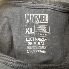 Loot Crate Marvel Venom Shirt Men’s XL Black Pink Purple Tee Graphic B187