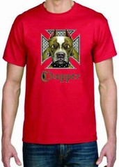 Adult DryBlend® T-Shirt – ( CHOPPER – BIKER / CHOPPER / PIT BULL)