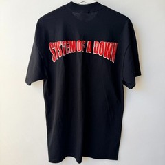 Vintage System Of A Down Band T-Shirt Men’s Black Graphic Tee Size L Y2K