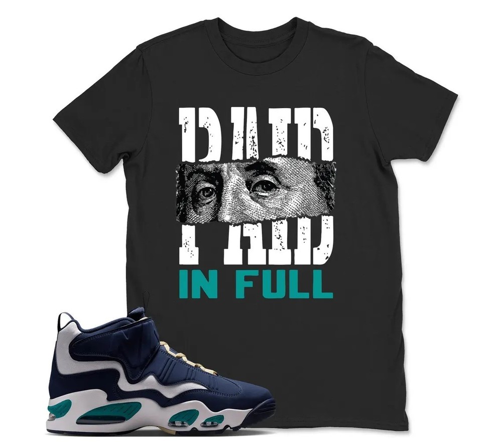 Griffey Max 1 Hall Of Fame 2026 Shirt to Match Paid In Full, BLACK/WHITE