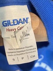 “What Would Reagan Do” Gilden Heavy Cotton Blue Vintage Political Tshirt Size S