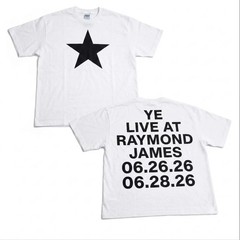 Kanye West YE BULLY Live In Tampa 06.26.26 06.28.26 Concert T Shirt New