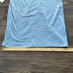 Quiksilver NWT Graphic Logo Spellout Light Blue Short Sleeve T Shirt Men’s L