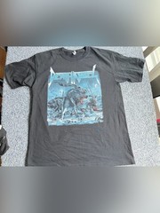 Death Angel Graphic Tee – Black with Blue Artwork