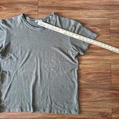 Buck Mason Men’s M 55% Yuma Hemp Blend Short Sleeve T-Shirt Olive