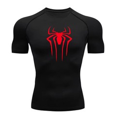 Men’s Compression Gym T-Shirt Quick Dry Short Sleeve Fitness Running Tee Shirt
