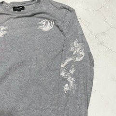 Pacsun Japan Eagle Sukajan Embroidered Long Sleeve Crewneck 1960s Style Medium